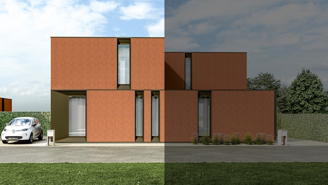 Skilpod project Gingelom - nieuwbouw woningen - lot 5