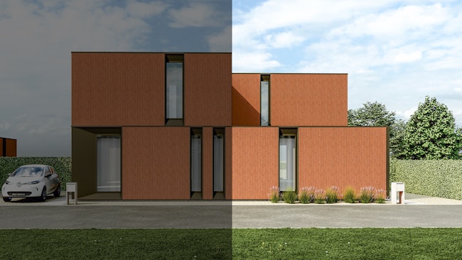 Skilpod project Gingelom - nieuwbouw woningen - lot 6