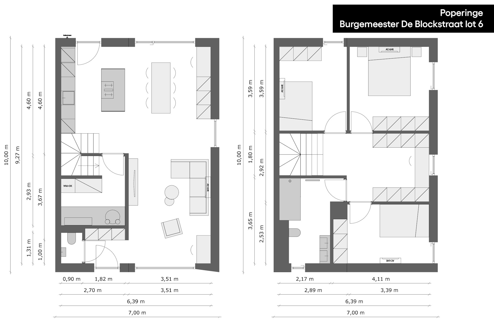 grondplan skilpod #140 in Poperinge