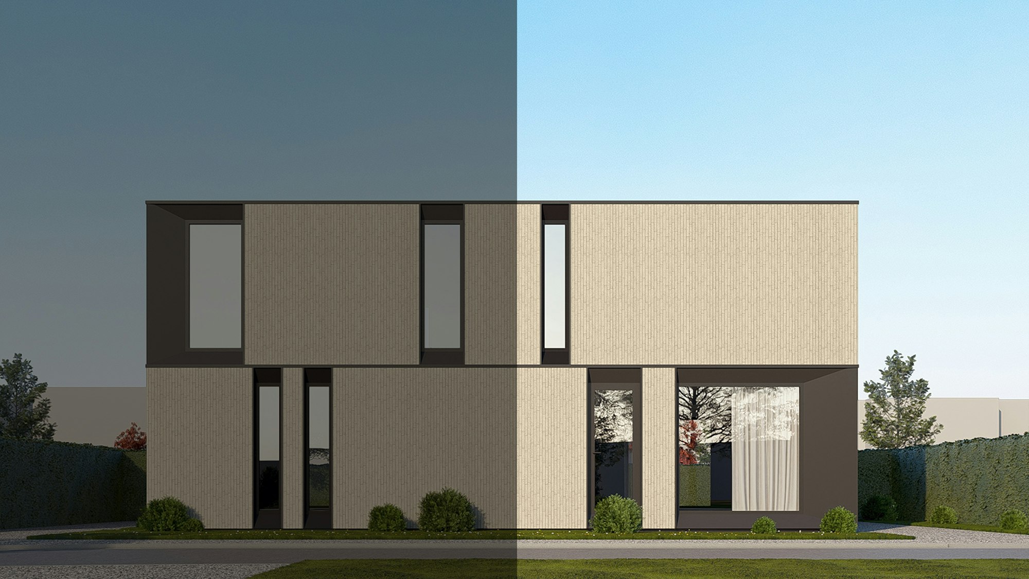 rechts deel van een nieuwbouwproject in Poperinge #140