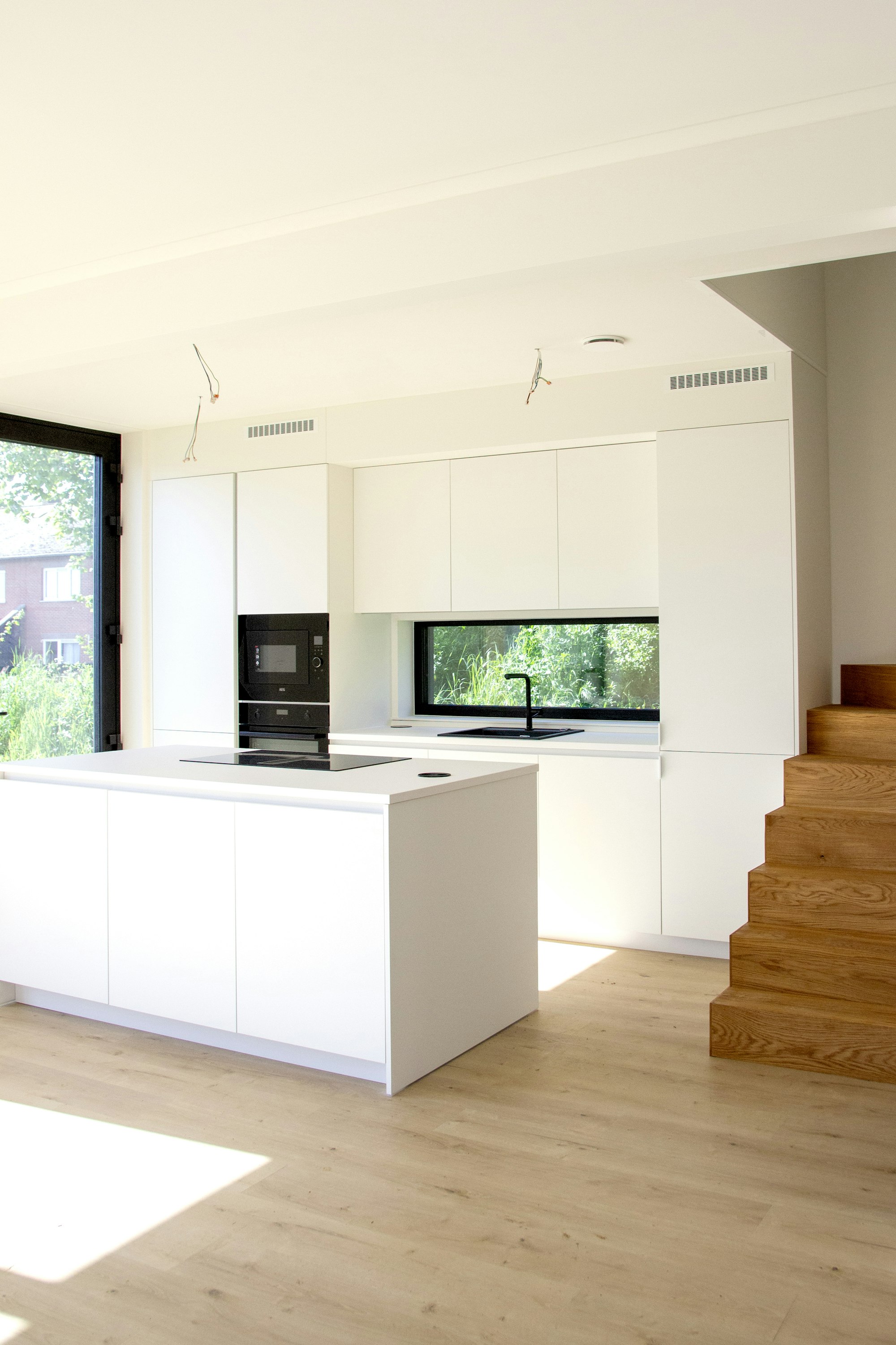 Skilpod #140 interieur keuken