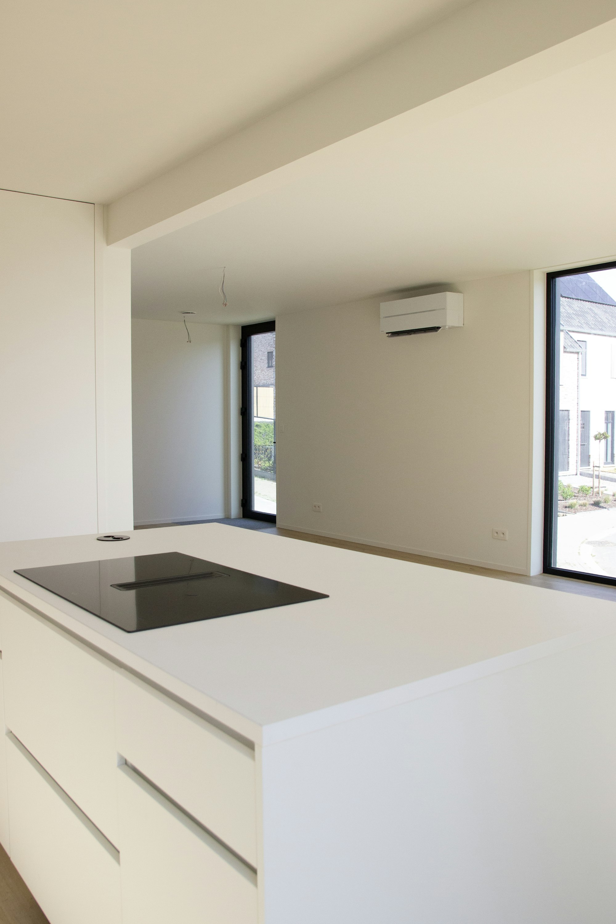 Skilpod #140 interieur leefruimte